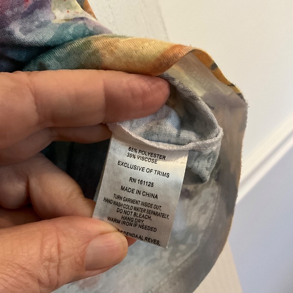 Essentials, gorgeous, multicolor shirt with bling xl - Picture 4 of 4